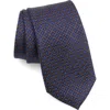 Nordstrom Edwin Neat Silk Tie In Navy