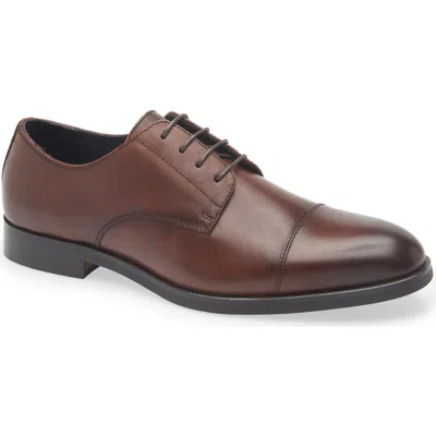 Nordstrom Elliott Cap Toe Lace-up Derby In Brown