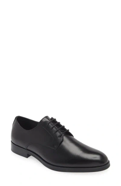 Nordstrom Emmett Plain Toe Derby In Black