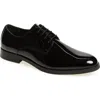 Nordstrom Emmett Plain Toe Derby In Black Patent