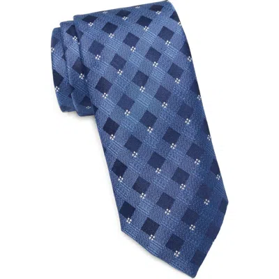 Nordstrom Erwin Geometric Silk Tie In Blue