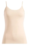 Nordstrom Everyday Invisible Edge Camisole In Beige Smoke