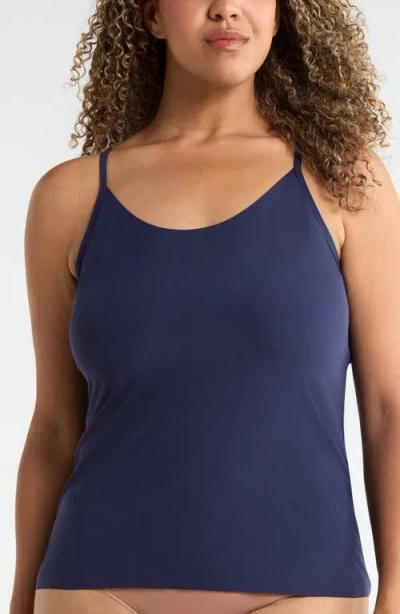 Nordstrom Everyday Invisible Edge Tank In Blue