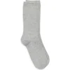 Nordstrom Everyday Rib Crew Socks In Gray