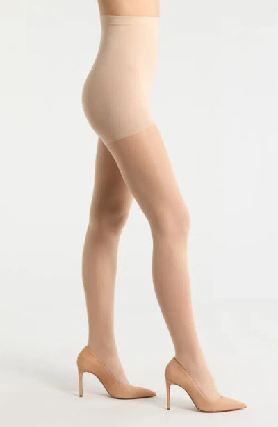 Nordstrom Everyday Sheer Control Top Tights In White