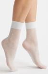 Nordstrom Everyday Sheer Dot Ankle Socks