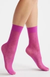 Nordstrom Everyday Sheer Dot Ankle Socks