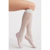 Nordstrom Everyday Sheer Knee High Socks In Blue Breeze