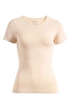 Nordstrom Everyday Smoothing T-shirt In Beige Smoke
