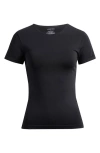 Nordstrom Everyday Smoothing T-shirt In Black