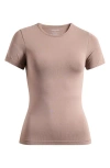 Nordstrom Everyday Smoothing T-shirt In Brown Taupe