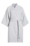 Nordstrom Everyday Waffle Robe In Gray