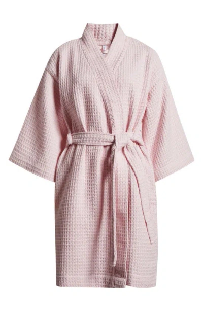 Nordstrom Everyday Waffle Robe In Pink Cake