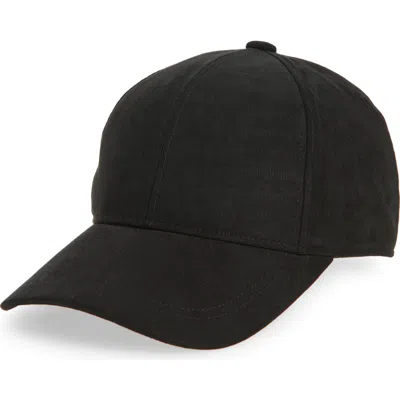 Nordstrom Faux Suede Baseball In Gold