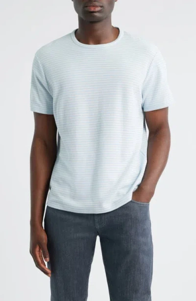 Nordstrom Feeder Stripe Cotton T-shirt In Blue