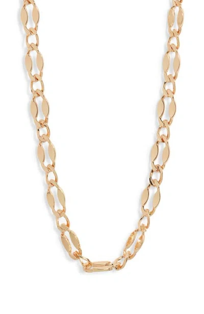 Nordstrom Figaro Chain Link Necklace In Gold