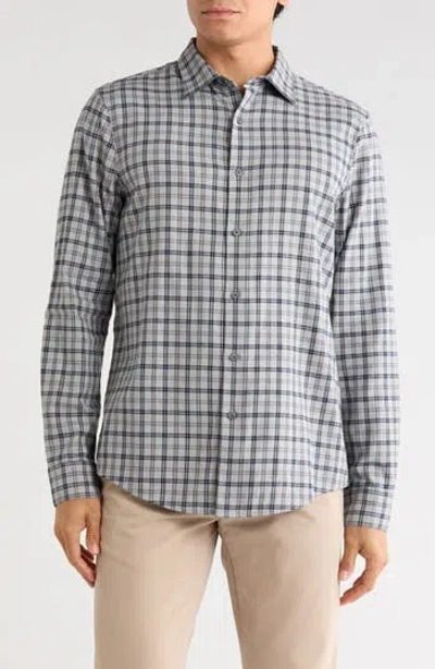 Nordstrom Flannel Button-up Shirt In Blue