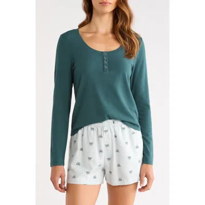 Nordstrom Flannel Pajamas In Green
