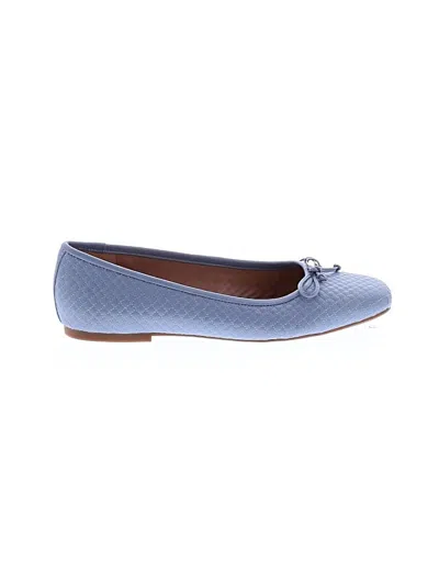 Pre-owned Nordstrom Flats In Blue
