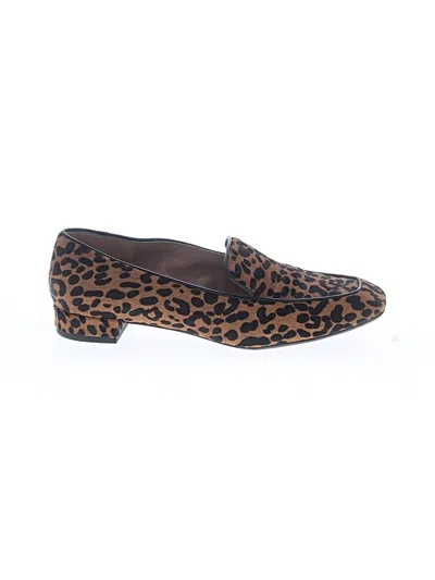 Pre-owned Nordstrom Flats In Brown
