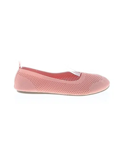 Pre-owned Nordstrom Kids' Flats In Orange