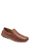 Nordstrom Fletcher Driving Loafer In Brown Almond