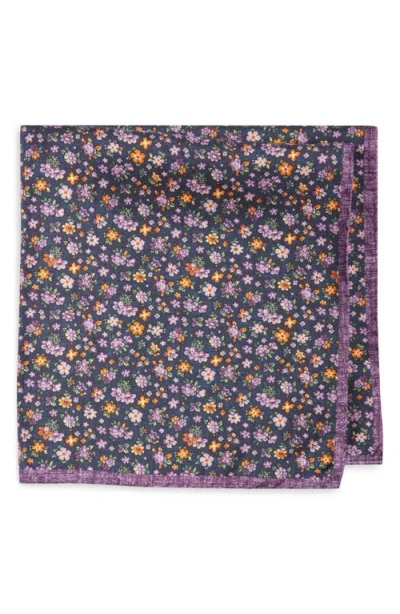 Nordstrom Floral Silk Pocket Square In Multi