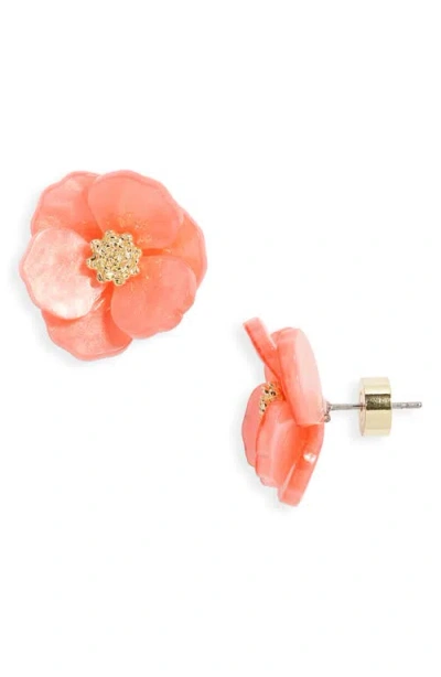 Nordstrom Floral Statement Stud Earrings In Pink