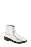Nordstrom Kids'  Florence Studded Bootie In Silver