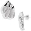 Nordstrom Fluted Stud Earrings In Silver