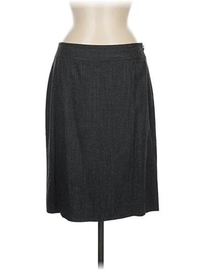 Pre-owned Nordstrom Formal Skirt In Black