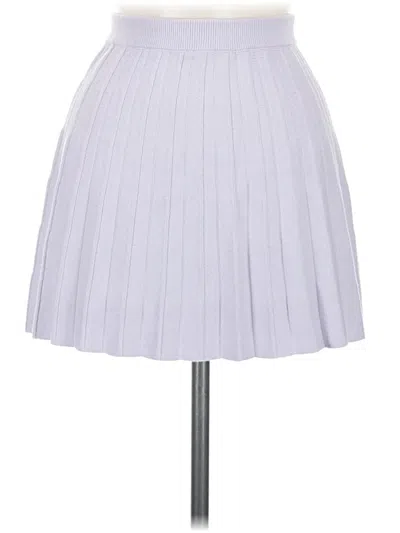 Pre-owned Nordstrom Formal Skirt In Gray