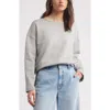 Nordstrom French Terry Top In Gray