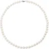 Nordstrom Freshwater Pearl Necklace In White