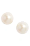 Nordstrom Freshwater Pearl Stud Earrings In Gold