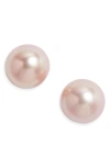 Nordstrom Freshwater Pearl Stud Earrings In Pink