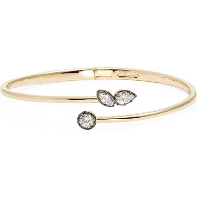 Nordstrom Georgian Cubic Zirconia Cuff Bracelet In Gold