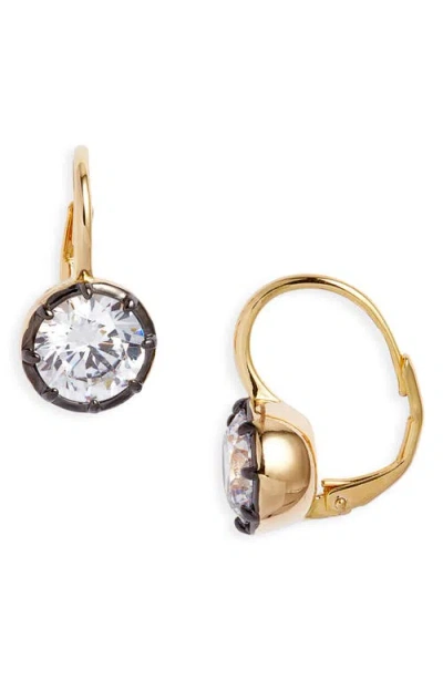 Nordstrom Georgian Cubic Zirconia Lever Back Earrings In Multi