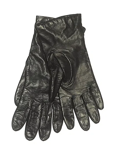 Pre-owned Nordstrom Gloves In Black