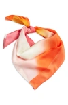 Nordstrom Gradient Print Silk Square Scarf