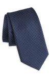 Nordstrom Grady Micro Dot Silk Tie In Blue