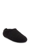Nordstrom Greer Faux Shearling Clog Slipper In Black