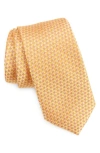 Nordstrom Haidan Mini Pattern Silk Tie In Yellow