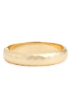 Nordstrom Hammered Hinge Bangle In Gold