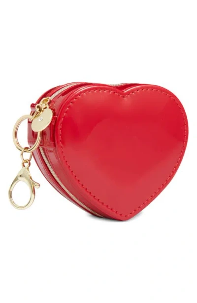 Nordstrom Heart Jewelry Box Key Chain In Red