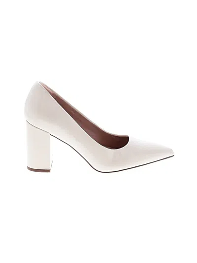 Pre-owned Nordstrom Heels In Ivory