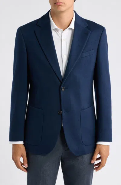 Nordstrom Henrik Cashmere Sport Coat In Blue