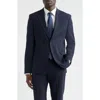 Nordstrom Henrik Trim Fit Solid Stretch Wool Suit Jacket In Blue