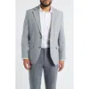 Nordstrom Henrik Trim Fit Solid Stretch Wool Suit Jacket In Gray
