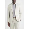 Nordstrom Henrik Trim Fit Solid Stretch Wool Suit Jacket In Gray